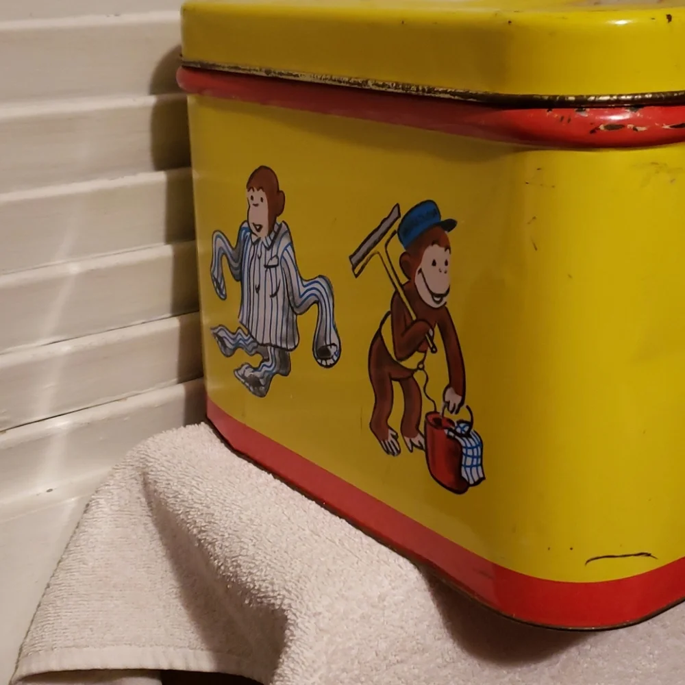 Vintage Curious George Toychest